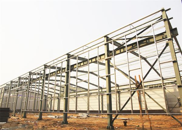 Oficina de aço clara da construção clara pré-fabricada da construção de aço