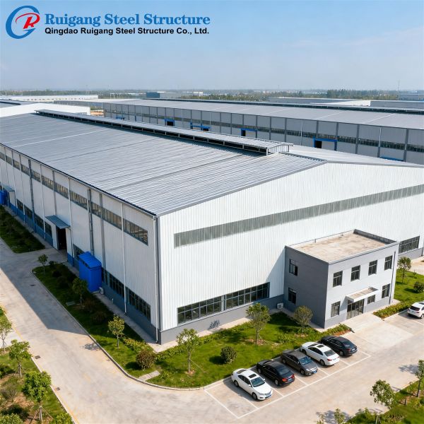 Eco Iron'S Sustainable Steel Structure Warehouse  For Eco Friendly Storage 