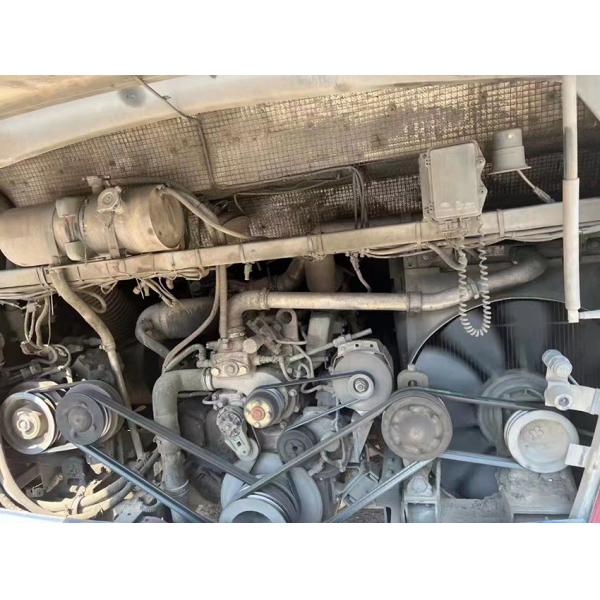 Ônibus usados duráveis de Yutong 47 lugares LHD ônibus turístico de segunda mão com 2 portas