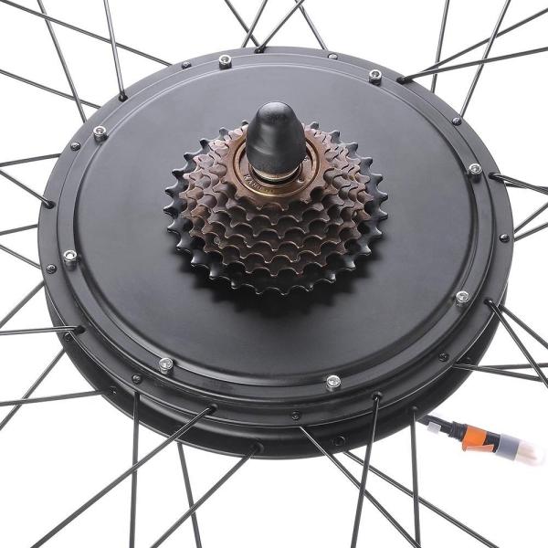 48V 26 Inch Rear Wheel Electric Bicycle Motor Kit , Electric Motor Kits For Bicycles
