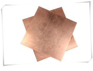 99,9% plat de cuivre poli par Cu