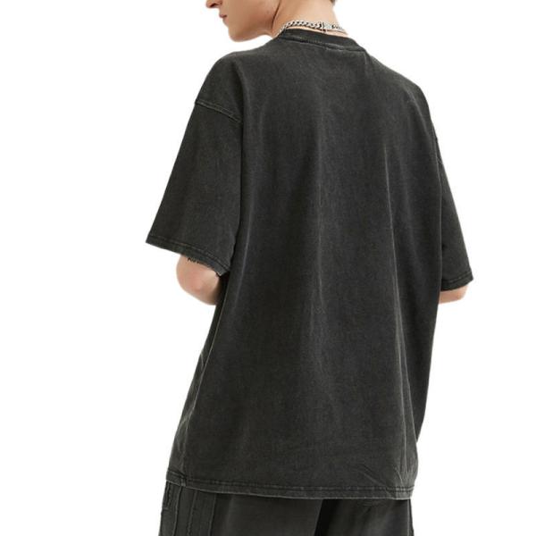 Heavy Weight 100% Cotton Sports Wear Hip Hop Drop Shoulder Oversized Tee Unisex