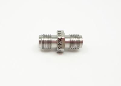 Fêmea de aço inoxidável folheado a níquel do MMW 3.5mm ao adaptador fêmea de K (2.92mm)
