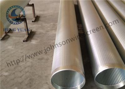 Low Carbon Steel Galvanized Wire Wrapped Screen Wedge Wire Screen 10  Diameter