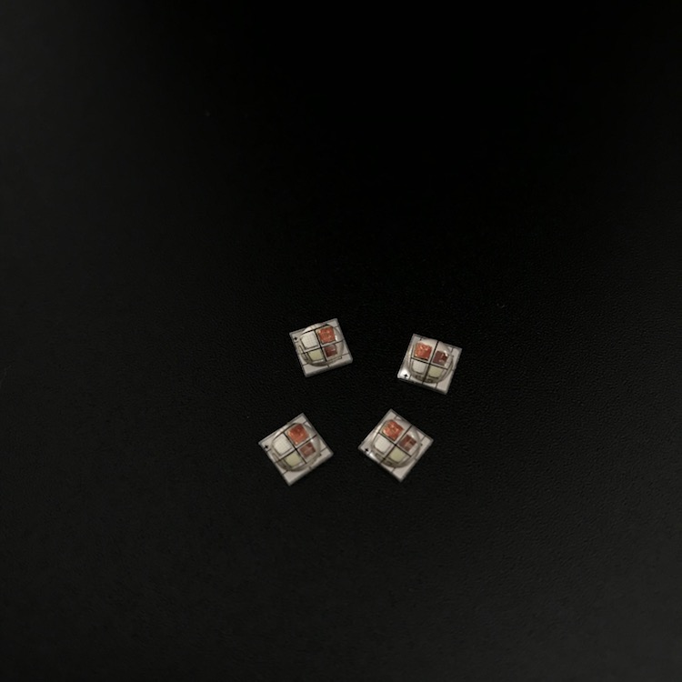 наивысшая мощность Rgb обломока 615-635NM СИД 6000-10000K 15W RGBW 5050 SMD привела