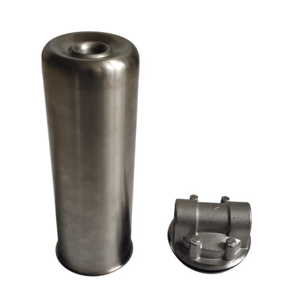 SS Cartridge Filter Housing  10 Inch  Weather Adaptation Corrosion Resistant
