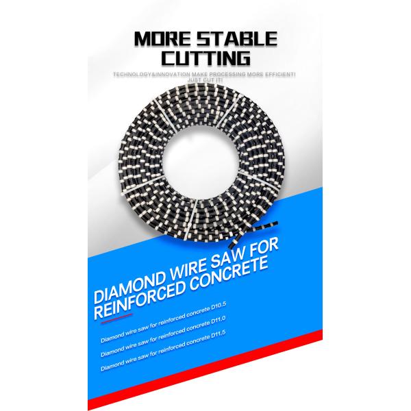 11.5 мм сцинтерированная веревка с бриллиантовой проволокой для мокрой/сухой резки железобетона
