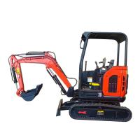 Pneu de borracha Mini Excavator Customized 3 Tone Digger do teto-solar com Changchai 390