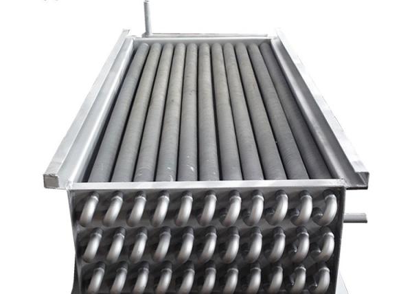 Tipo estrutura do tubo de aleta do permutador de calor do condicionador de ar do OEM para a linha da indústria