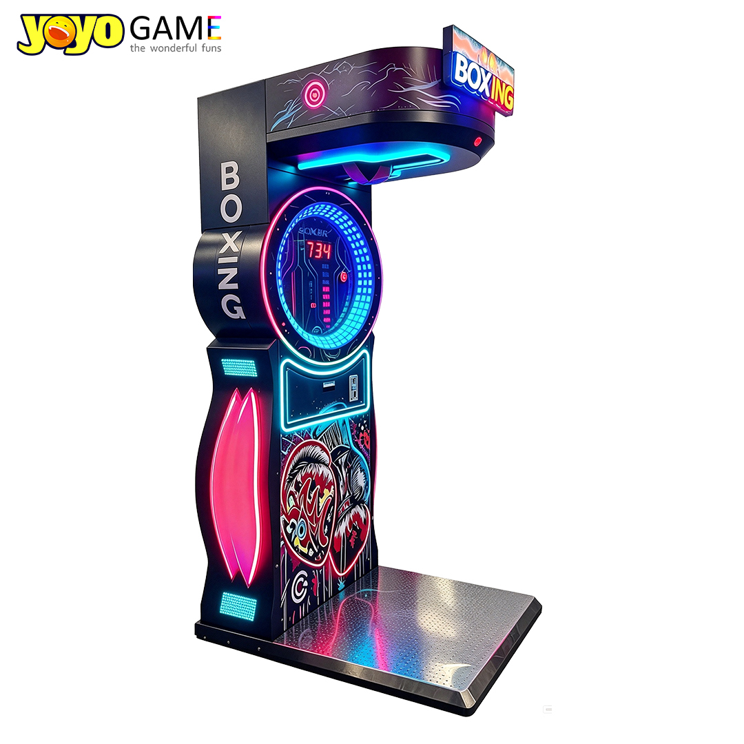 Customized Boxer Hitting Game Machine Sports Electronic Dynamic Arcade Boxing Game Machine Strength Tester Arcade Machine