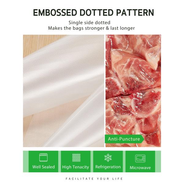 Крен вакуума еды крена уплотнителя вакуума сэндвича кладет сумки в мешки хранения еды для замораживателя