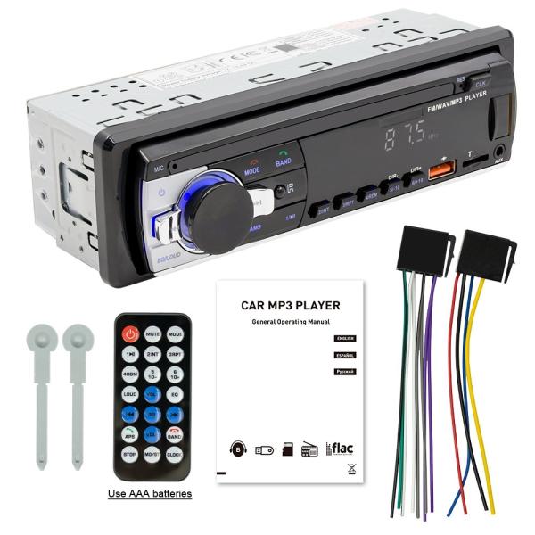 Creatall In-Stock Car MP3 Player with BT Wireless Connection USB Interface FM Radio-New Cross-Border Product