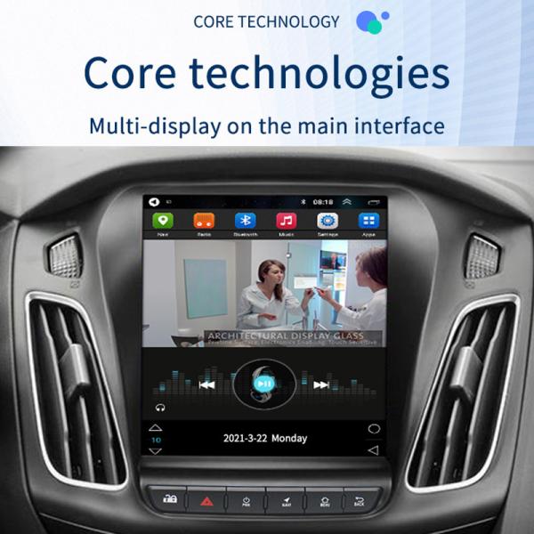 радио 9,7 дюймов для DVD-плеера автомобиля мультимедиа вертикали андроида 2011-2019 фокуса Форда