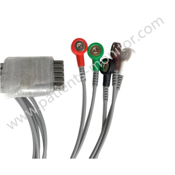 Edan EL05DASY 02.04.241961 Cable ECG de 5 cables AHA Reutilizable para Edan iT20 Transmisor de telemetría Nuevos accesorios médicos originales