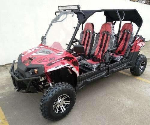 Extended Cab 200CC UTV Four Wheel Utility Vehicle for Youth Adult