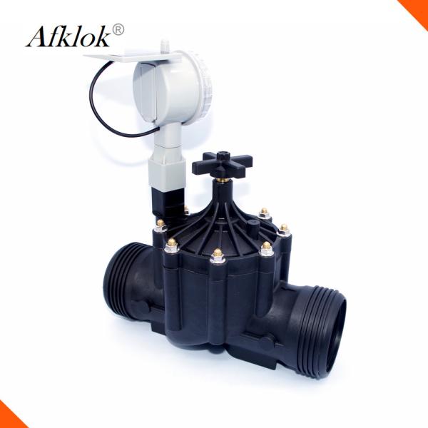 Материал тела нейлона низкого давления клапана полива ДК электрический с соединителем НПТ