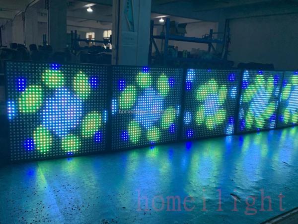 日光警報 RGB 3IN1 ステージ照明設備 1024pcs COB LED マトリックスブラインド