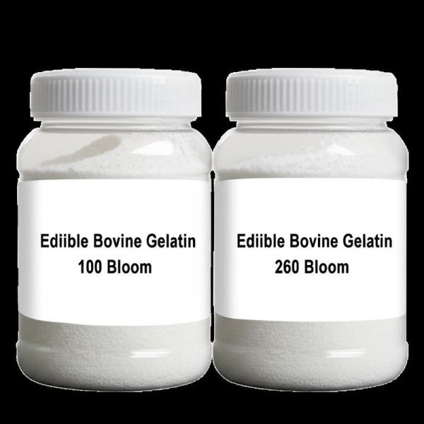 Edible Bovine Gelatin 100 Bloom 260 Bloom for Your Customer Requirements