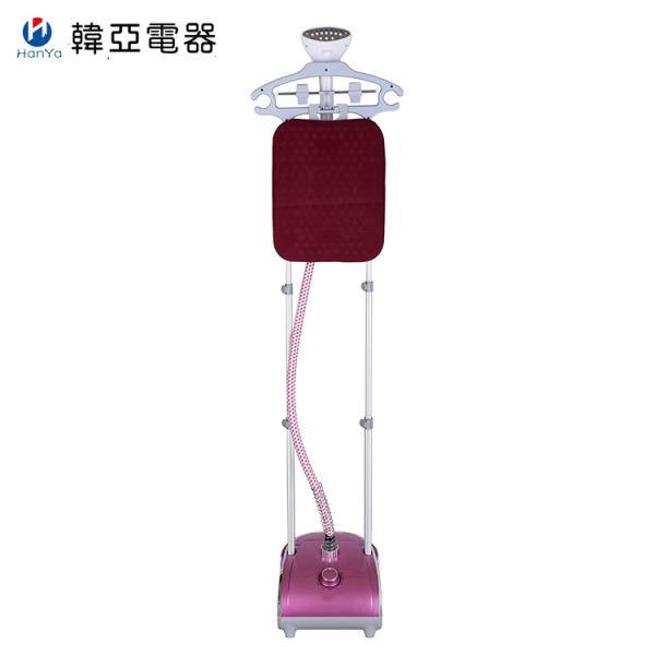 Laundry Vertical Garment Steamer Rapid Heat Up With 2 Pcs Three Section Pole