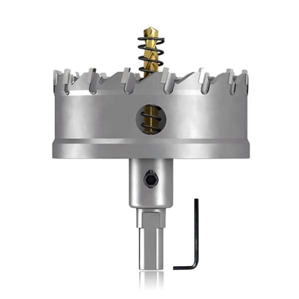 76mm TCT Boring Bit | Heavy-Wall Cylinder for HVAC and Fire Suppression Mains