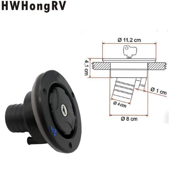 caravan lockable water Inlet Filler for RV