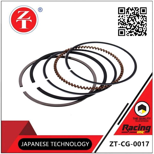 High Strength CG125 Motorcycle Piston Rings Wear Resistant Design