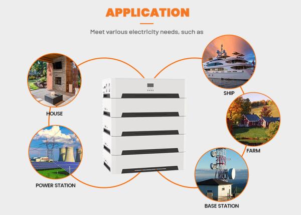 House 10KW Solar Battery Storage System For Grid / Generator Integration