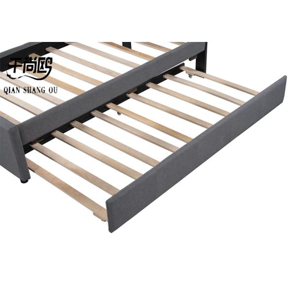 140*200cm Sliding Double Bed , customized Simple Platform Bed