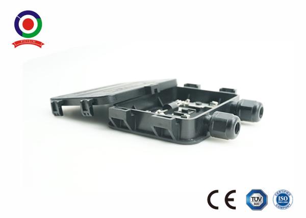 1000VDC Rated Voltage PV Junction Box with UL94-V0 Flame Resistance and PPO Anti-Aging Solar Module Junction Box