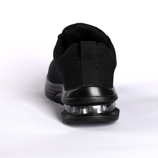 Unisex Steel Toe Leather Work Shoes Mesh Tongue Metal Eyelets Sport PU Outsole Boots Safety Shoes