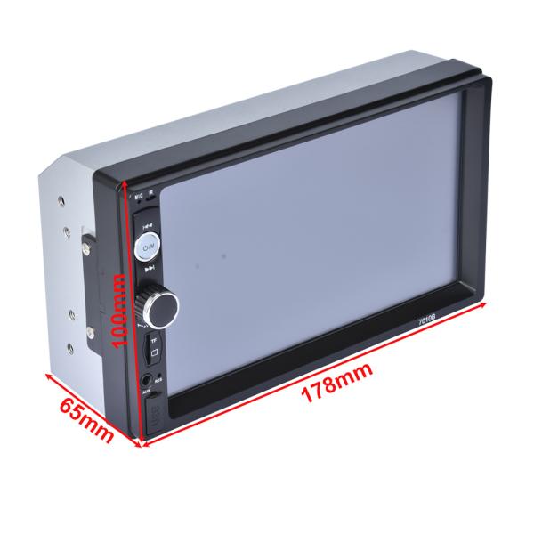 Universal Touch Screen Car MP5 Player 2 Din 7 Inch 7010B Radio Mirror Link