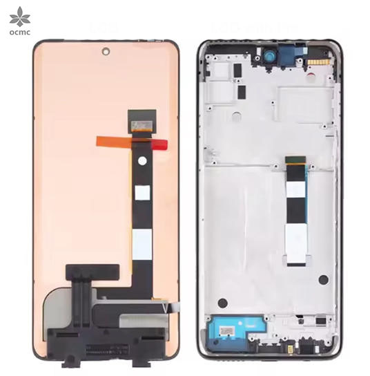 Original InCell LCD Screen for Motorola G82 5G with Android Compatibility and Black Super OLED Capacitive Touchscreen