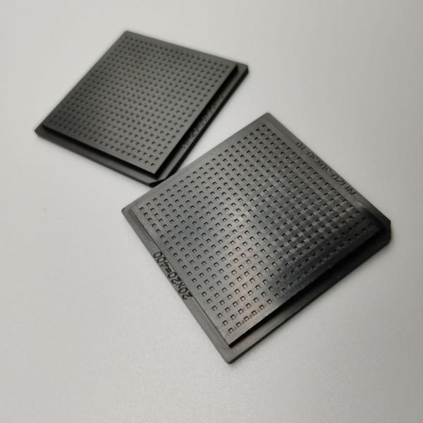 Custom Size Black IC Chip Tray 400PCS For Packaging Electronic Components