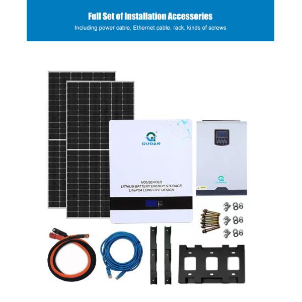 солнечная батарея 5КВ практической установленная стеной, домашняя стена солнечной энергии