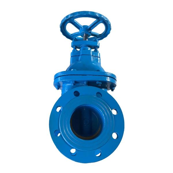 ASME / JIS Non Raised Rod Spring Seat Gate Valve PN16 Carbon Steel Body