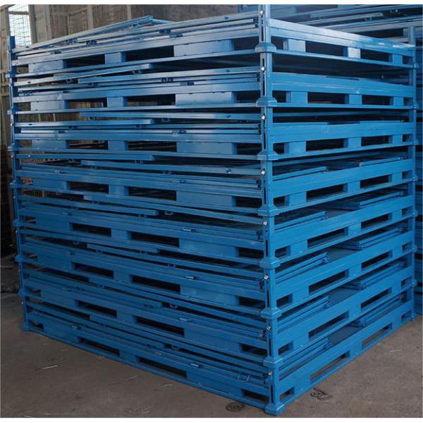 Multi Function Steel Pallet Durable Stacking Frames Design Warehouse Storage Logistics