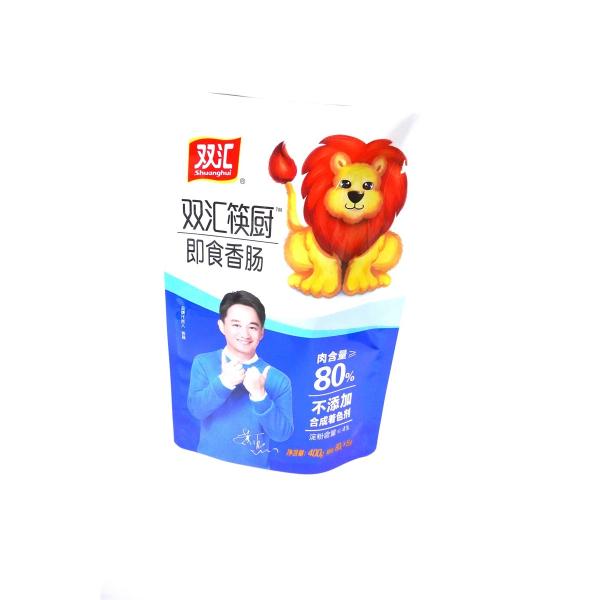 Sécurité emballage alimentaire en aluminium plastique de bonne qualité sac à sacs pour les saucisses