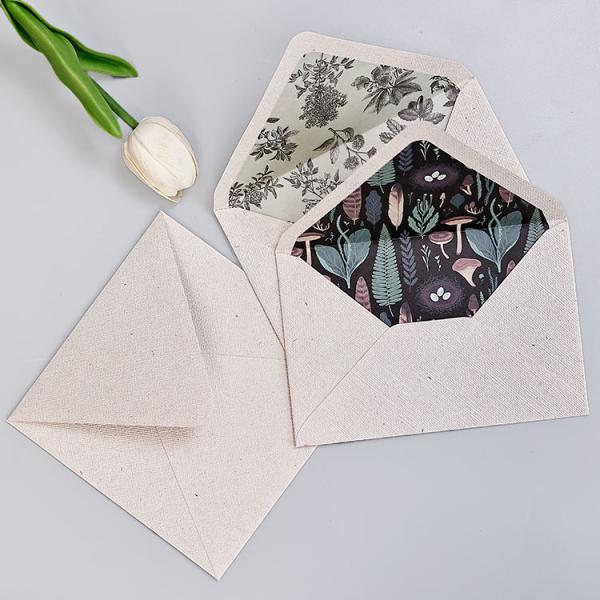 Colored Kraft Wedding Envelopes Business Craft Paper Envelopes Tear Resistant