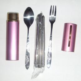 Tube packed 3pcs travelling promotional tableware as Promotional Gifts (UT-251)