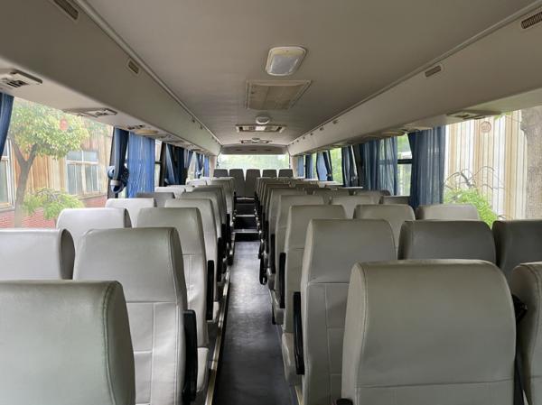 6 TA interurbana de Mini Bus Golden Dragon do passageiro de Seater do cilindro 65