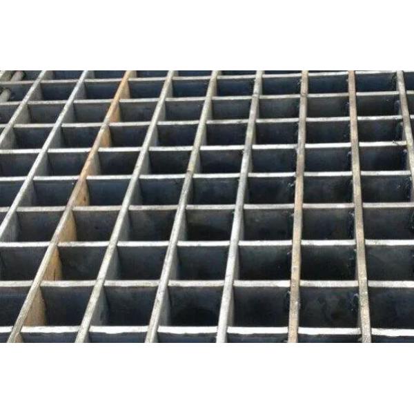 High Bearing Heavy Galvanised Metal Grid Steel Grating For Walkway