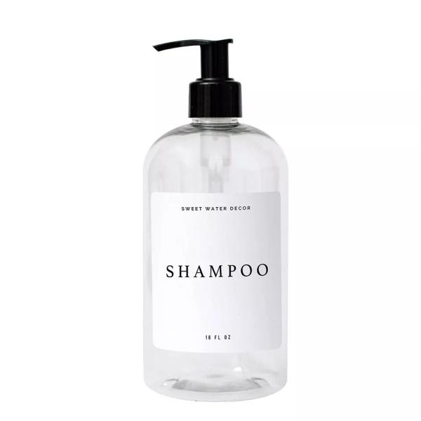 OEM / ODM Self Adhesive Sticker For Cosmetics And Shampoo Bottle