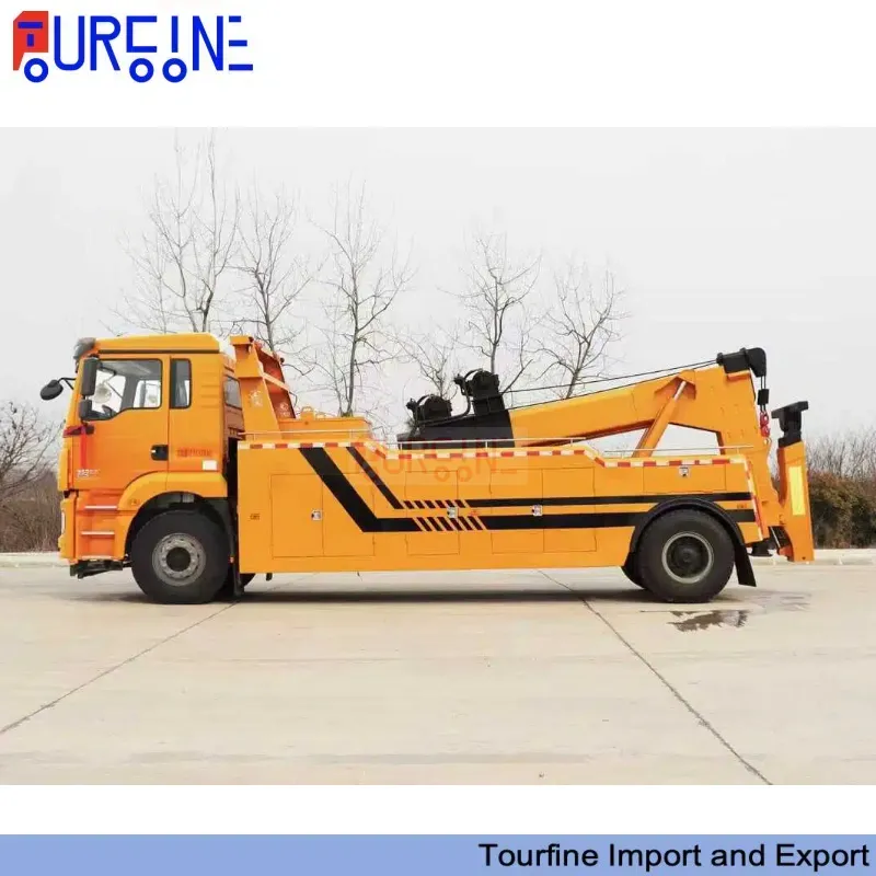 Heavy Duty 8X4 120Ton Shacman Recovery Tow Truck for Commercial Vehicle and Equipment Rescue