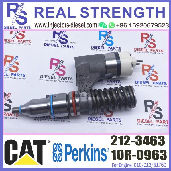 Инжектор C10 C12 3176 двигателя дизеля инжектор топлива 2123463 3196 коллекторов системы впрыска топлива 212-3463 для частей гусеницы запасных