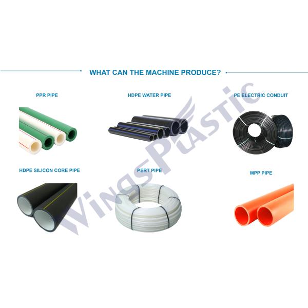 Автоматическая труба HDPE PPR делая машину штранг-прессования трубы PP машины усиленную волокном