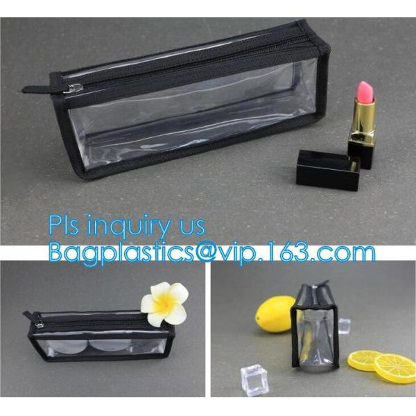 file pouch slider zipper bag, slider zipper bag for jewellery, pencil case, Clear Soft Pvc Zipper Blanket Packing Bag Ha