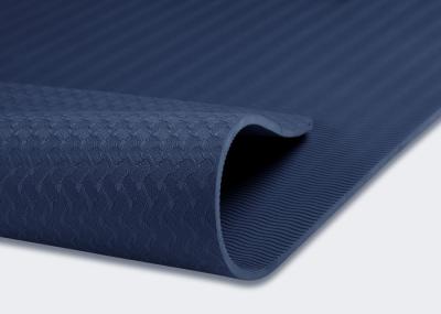 Non Slip Surface Sport Yoga Mat Anti Fatigue Unique Textures Design