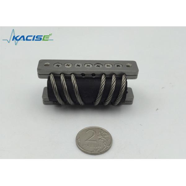  Grade Pressure Plate Industrial Vibration Isolators Wire Rope Shock Absorber 7Hz - 15Hz