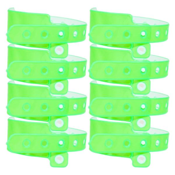 Synthetic Custom Printed Event Wristbands Adjustable Vinyl Bracelets