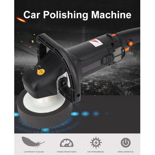 Electric Car Floor Polisher Buffer with 7 Detailing Pad Waxing and Polishing Tools